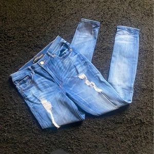 Express Jeans High Rise Leggings
